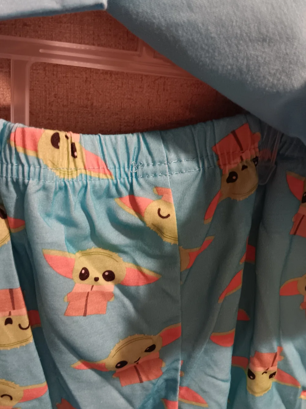 Star Wars 🦄 Light Blue Kids Pajama Set with The Child & Mandalorian